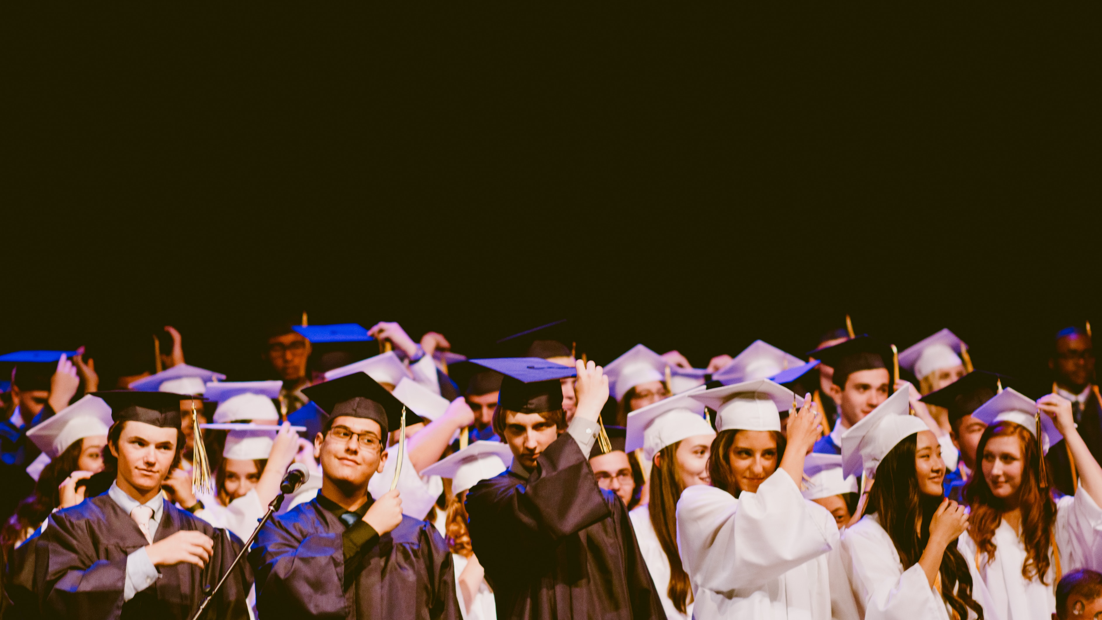 Early College - Graduates In Crowd