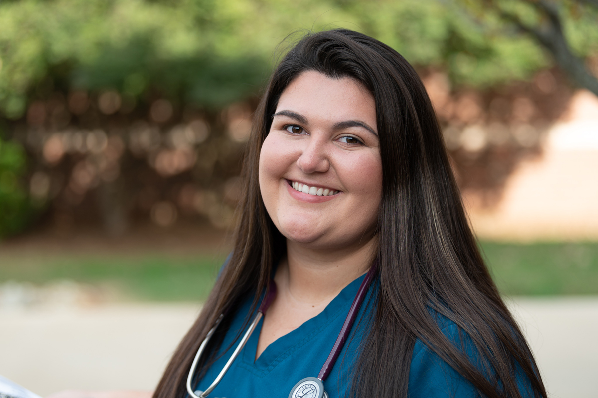 health sciences student smiling