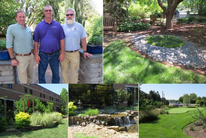 Photos of School of Horticulture faculty and Arboretm Campus