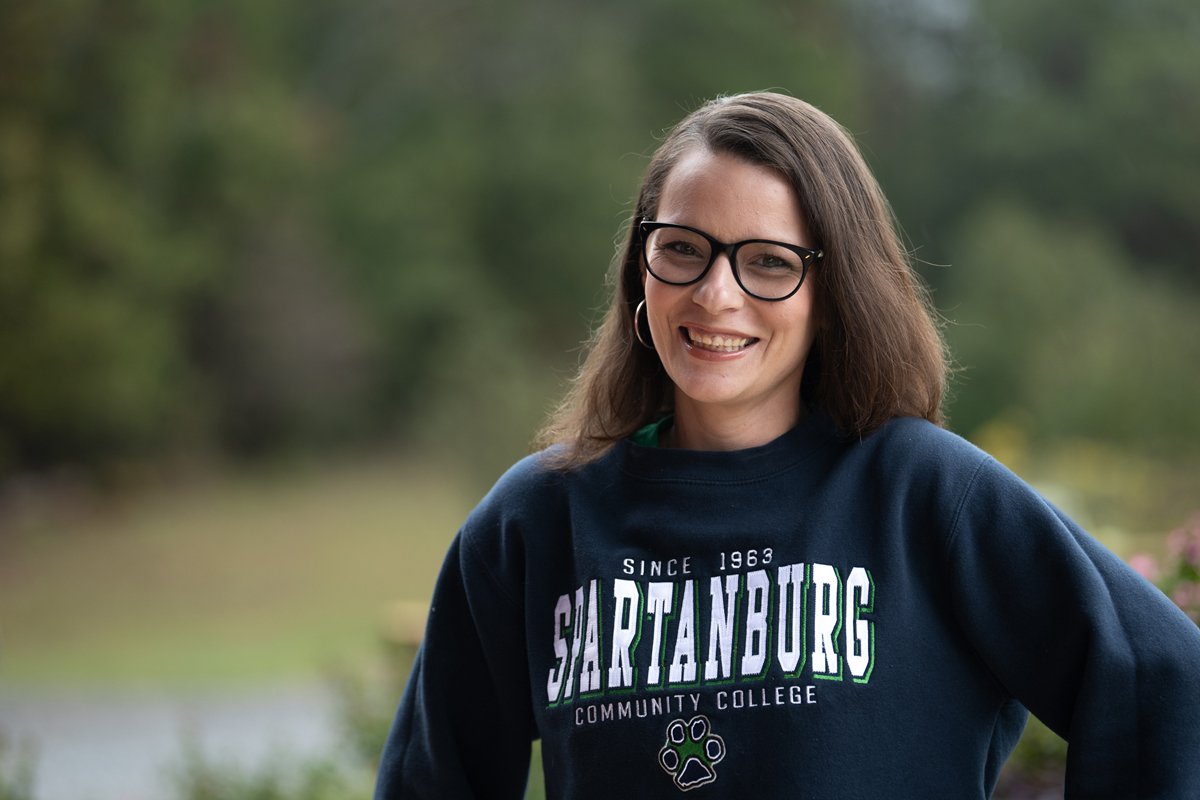 scc Spartanburg student smiling