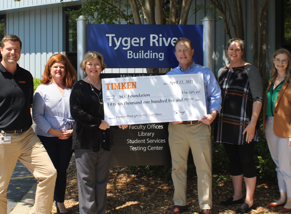 Timken check presented at SCC