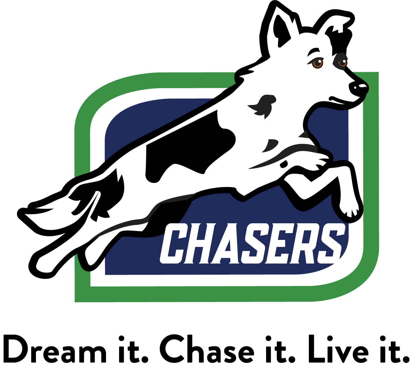 SCC Chasers mascot logo
